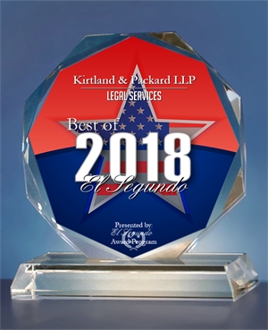 Best Legal Services in El Segundo | Award for Kirtland & Packard